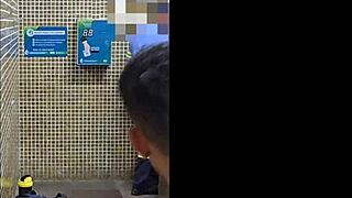 wild encounter in the bus terminal bathroom with brazilian flair