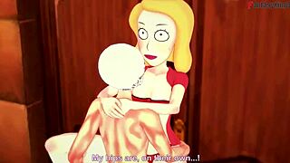 Beth Smith is having hard sex in this Rick and Morty episode.