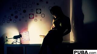 Capri and Dahlia, two pornstars, finger their tight pussies with big tits