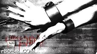 caged up beauty gives the stud wild pecker sucking in this contest