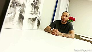 busty office milf sara jay bent over for huge black cock in doggystyle