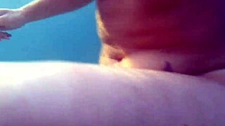 amazing public beach water adventure with underwater fun