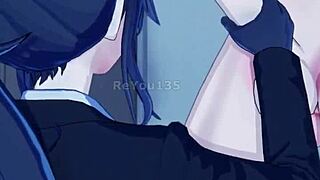 Original Character New Employee in Hentai Game