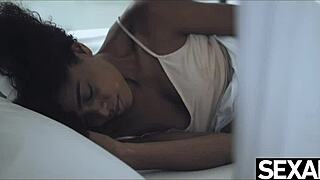 Beautiful Black Brazilian Babe Gets Her Fix Of Caffeine And Cock