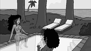 Hey, wanna see this juicy futa gangbang in action with toys?