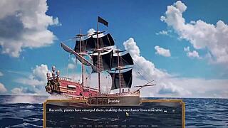 naughty princess in outfit gets very horny