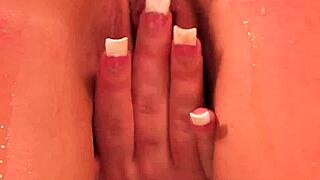 Busty Jayden Jaymes Gets Wet While Showing Her Big Tits And Pussy!