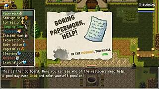 Lost Lagoon Harem Hentai Game Ep 5 Sexy Farmer Exposing Her Pussy Outside