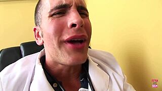 AFTER SEEING THE DOCTOR, THIS BLONDE BELIEVES SHE'S CHANGED!