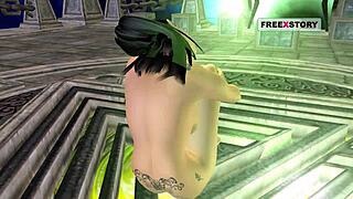 Watch this indian bhabhi in anime hentai giving sexy positions in 3d cartoon