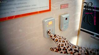 bound doll in latex mask and hood, tight bondage control