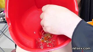 slutty cutie is brought in asshole loony bin for uninhibited therapy