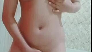 Pakistani aunty enjoys steamy bathroom sex with wild fun.