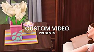 Peggy's steamy affair unfolds in 3D hentai preview