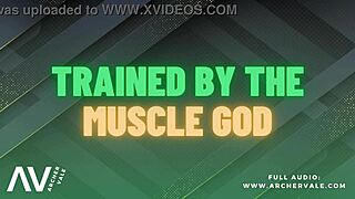 findom muscle god body worship m4m gay audio