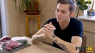 lovely chick, wanna try fisting with big nipple play?