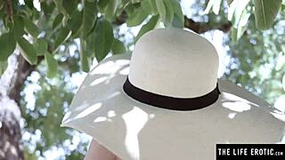 i'm a gorgeous brunette playing with my big tits and hairy pussy, so horny