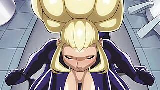 The goo sex with huge anime tits