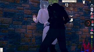 bright positive ai girl play erotic video blonde busty jk edition with sex real 3dcg erotic game hentai game