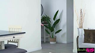 I deliver a knockout blowjob to stepbro.