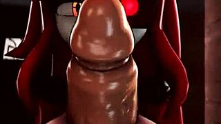 Mimibanger whiteweasel in anime hentai group cartoon