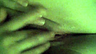 girlfriend fingers her wet pussy