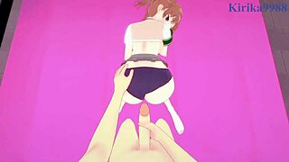 Kuroko Shirai And Mikoto Misaka Intense Sex With Creampie In 3D Hentai