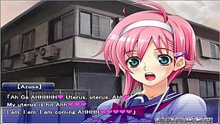 Apartment of Love episode 9, watching through a peeping hole.