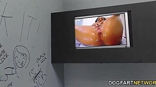 Ebony Yara Skye dives into wild gloryhole action