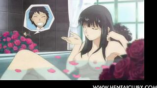 Nude anime girls in sexy poses and situations (Ecchi)