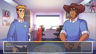 i'm playing overwatch academi34 part 2, it's bdsm with sexy slut