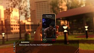 stunning brunette talks taboo in hentai game?