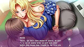 feeling so aroused by big tits in anime