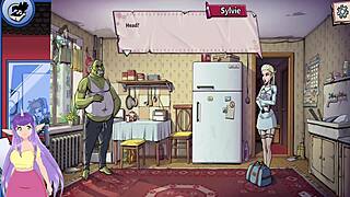 In the souper game demo, a hot elf blonde demonstrates her abilities.