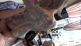japanese woman with full-body tattoo reveals dreams in intimate chat