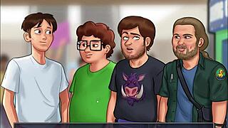 summertime saga part 15 gameplay with wild black cock action.