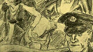 Dive into a vintage erotic illustration from Japanese anime with a retro hentai vibe.