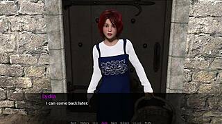 Let's play a knight's tale part 3 with small tits masturbation and fingering