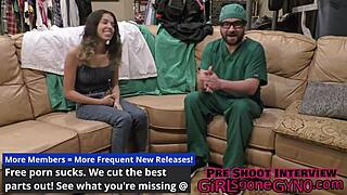 Aria Nicole Fucked and Shocked on Exam Table by Doctor Tampa