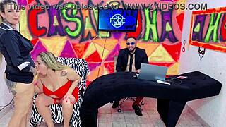 Suzy shares her ass with DJ in sheer outfit