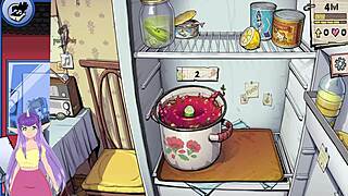 In the souper game demo, a hot elf blonde demonstrates her abilities.