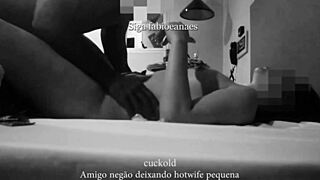 Interracial Corno Filma Esposa Branquinha E Negão Amigo Deixando Ela Pequeninhas Cuckold Sessions