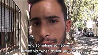 Young Latino Twink Has First Gay Sex With Stranger For Cash