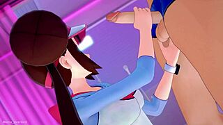 Mei Rosa practices sex training on bed!