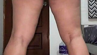 Why Is That Mature Woman Doing Squats In A Thong?