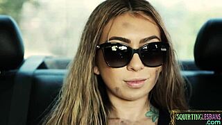 military mistress licking prisoner’s pussy in wild lez action, full story!