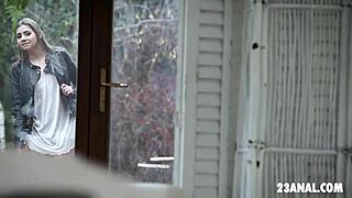 brunette julia red gets anal from neighbor