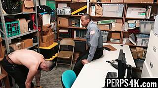 An understanding was reached by the suspect and gay mall officer