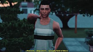 Virtual ride turns into wild gay banging