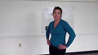 Former Prom Queen Gets Anal Creampie at School Reunion